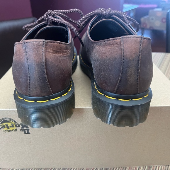 NEW Dr. Martens 1461 Oxford Casual Shoe - Chestnut Brown - Picture 8 of 12